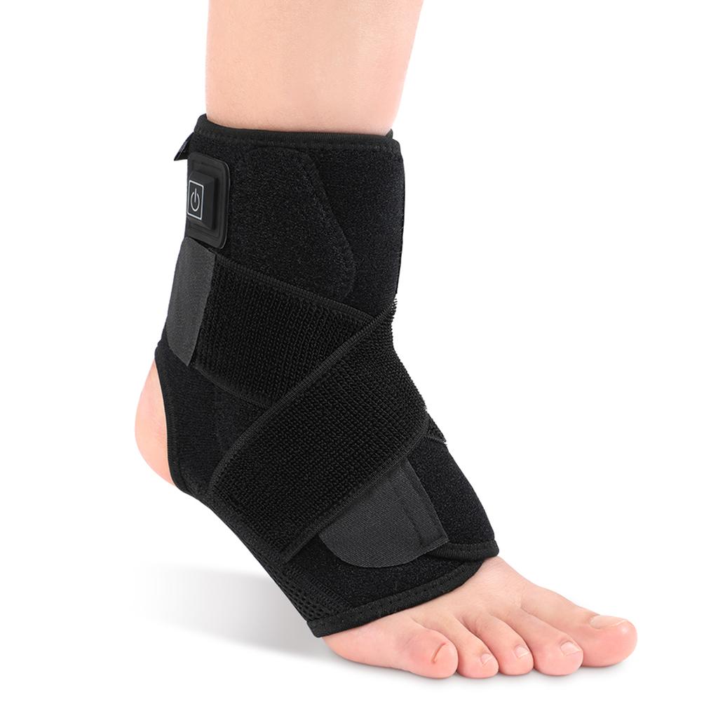 Heating Ankle Support Brace USB Ankle Protector Winter Keep Warm Wrap Belt