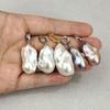 Best Selling Natural Freshwater Pearl 925 Sterling Silver Irregular Baroque Peal Pendant for Necklaces Earrings Jewelry Set