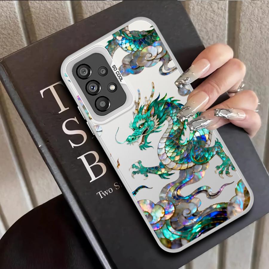 

Креативная задняя крышка-чехол с рисунком Тигра и Дракона для Samsung Galaxy A50 A10 A20 A06 A07 A03 A54 A72 A56 A71 A51 A52 A04 A05 Galaxy A20
