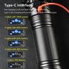 Most Powerful High Power Led Flashlight Use XHP360 Rechargeable Led Strong Light Torch Zoom Outdoor Lantern for Hunting