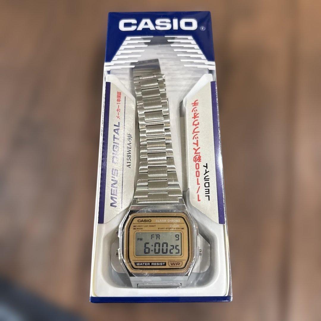 Б/у цифровые часы CASIO A158WEA-1 Chipkashi