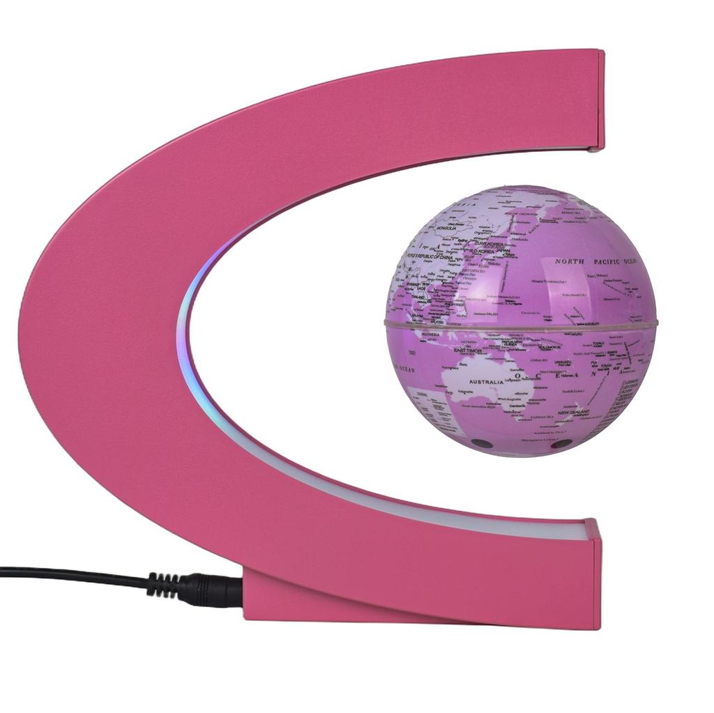 High-End Magnetic Levitation Globe: Creative Black Technology Home Décor and Unique Birthday Gift