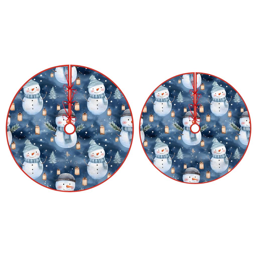 Christmas Tree Skirt Christmas Tree Bottom Decoration Short Furry Tree Skirt Tree Bottom Decoration