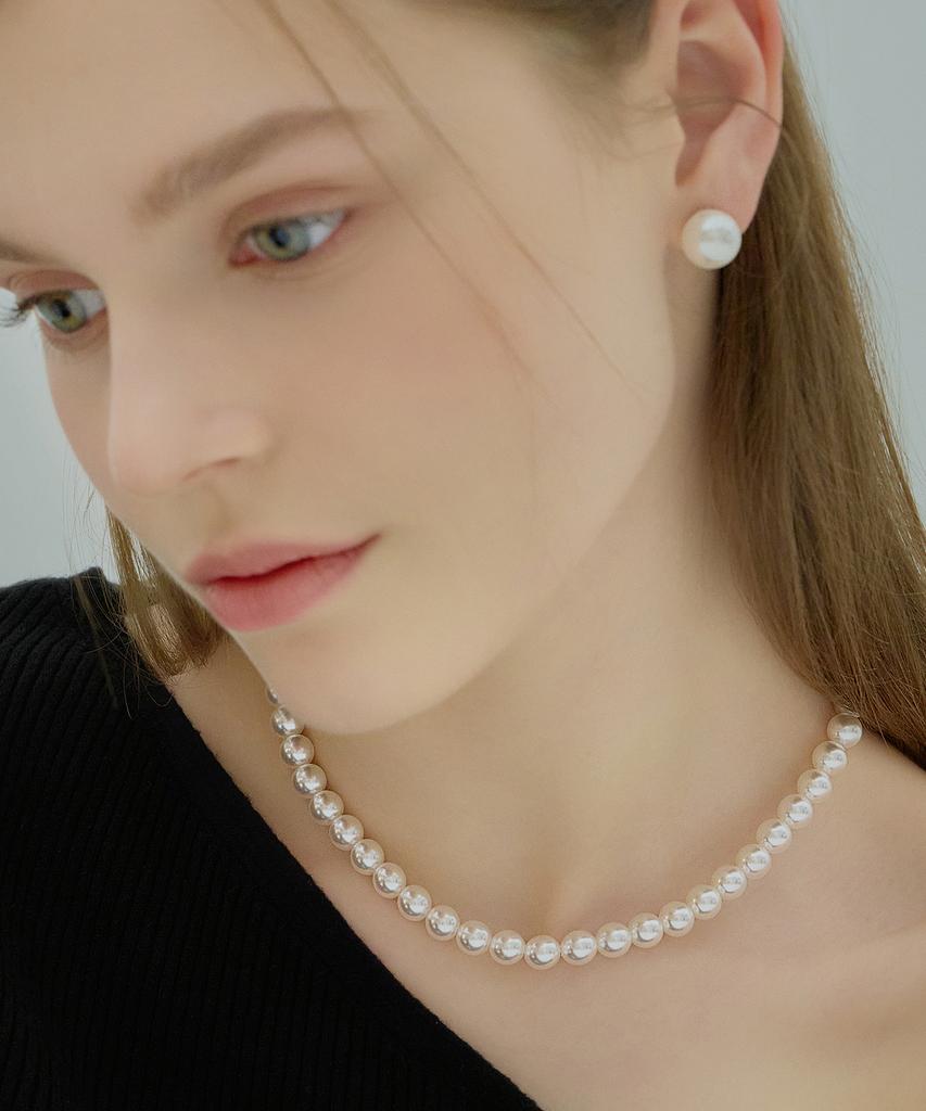 Jestina Basic Perlina Pearl Earrings 12Mm (Jjp1Ei4Bs217Sw000)