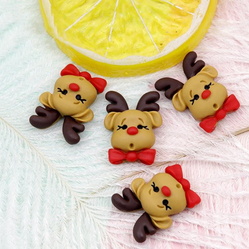 Nail Charms For Acrylic Nails Kawaii Christmas Nail Charms Resin Christmas Trees Jingle Bells Reindeer Gloves Santa