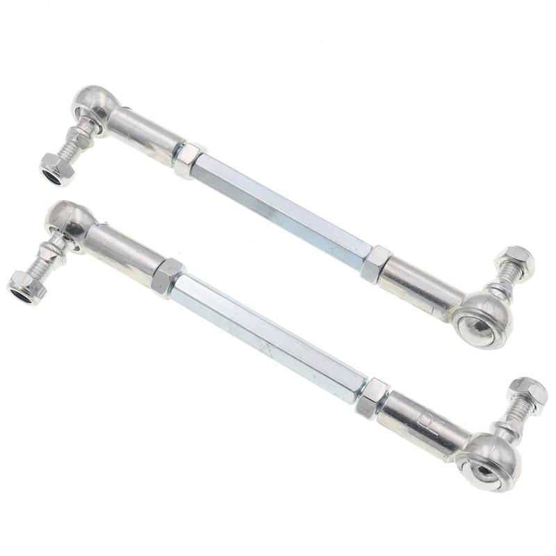 1 Paar 90 100 105 115 125 130 145 155 165mm M8 Kugelgelenk Lenkgestängebolzen Spurstangen-Sätze für 49cc Mini Chinesisches ATV Quad