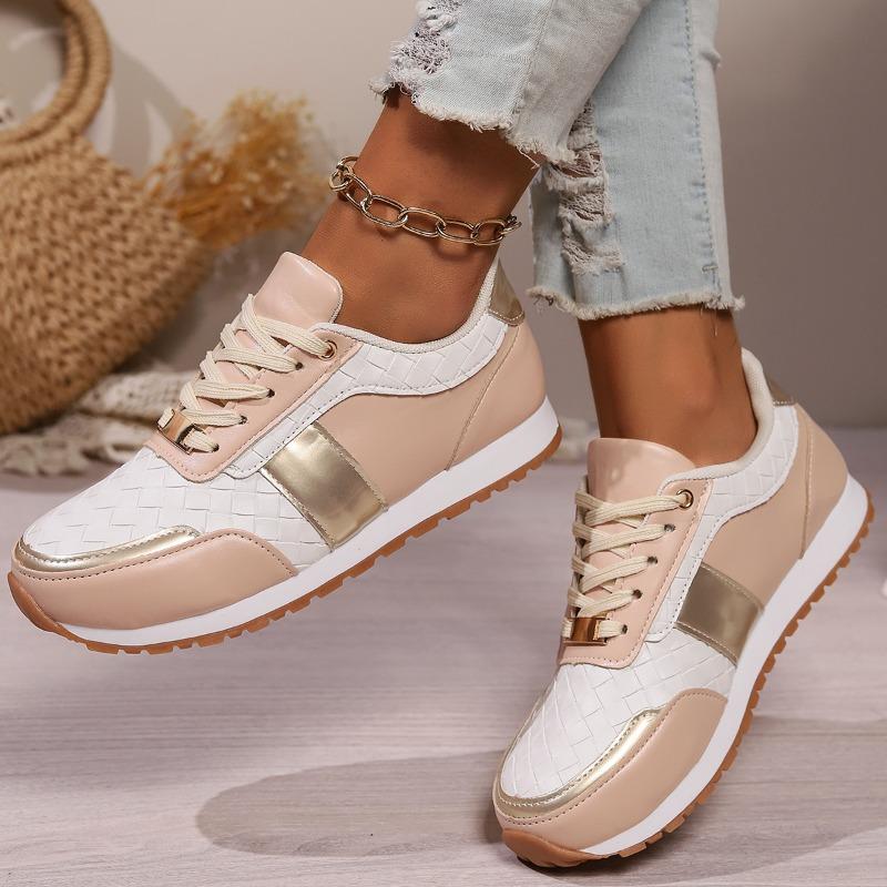 Fashion 2025 NEW Women Sneakers Fashion Comfortable Casual Lace-Up Sneakers Women Spring Autumn Walking Running Shoes