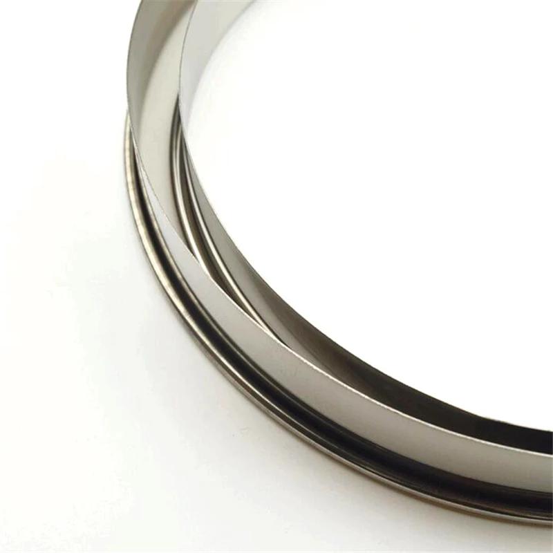 Round Stainless Steel Cake Molds Mousse Cake Tart Circle Mold Pizza Dessert DIY Decor Mould Tart Ring Kitchen Baking Tool