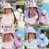 My Little Pony Childrens Sun Hat With Wide Brim And Sun Protection For Girls And Babies