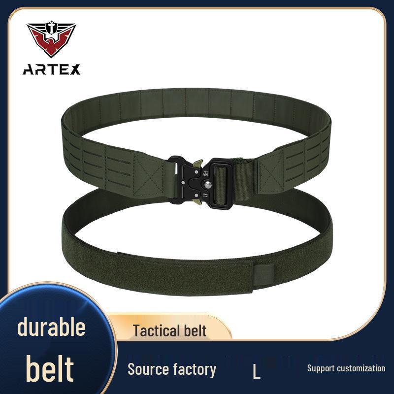 Outdoor Adventure Modular Molle Tactical Waistband – Soft Padded Load-Bearing Belt for Field Training