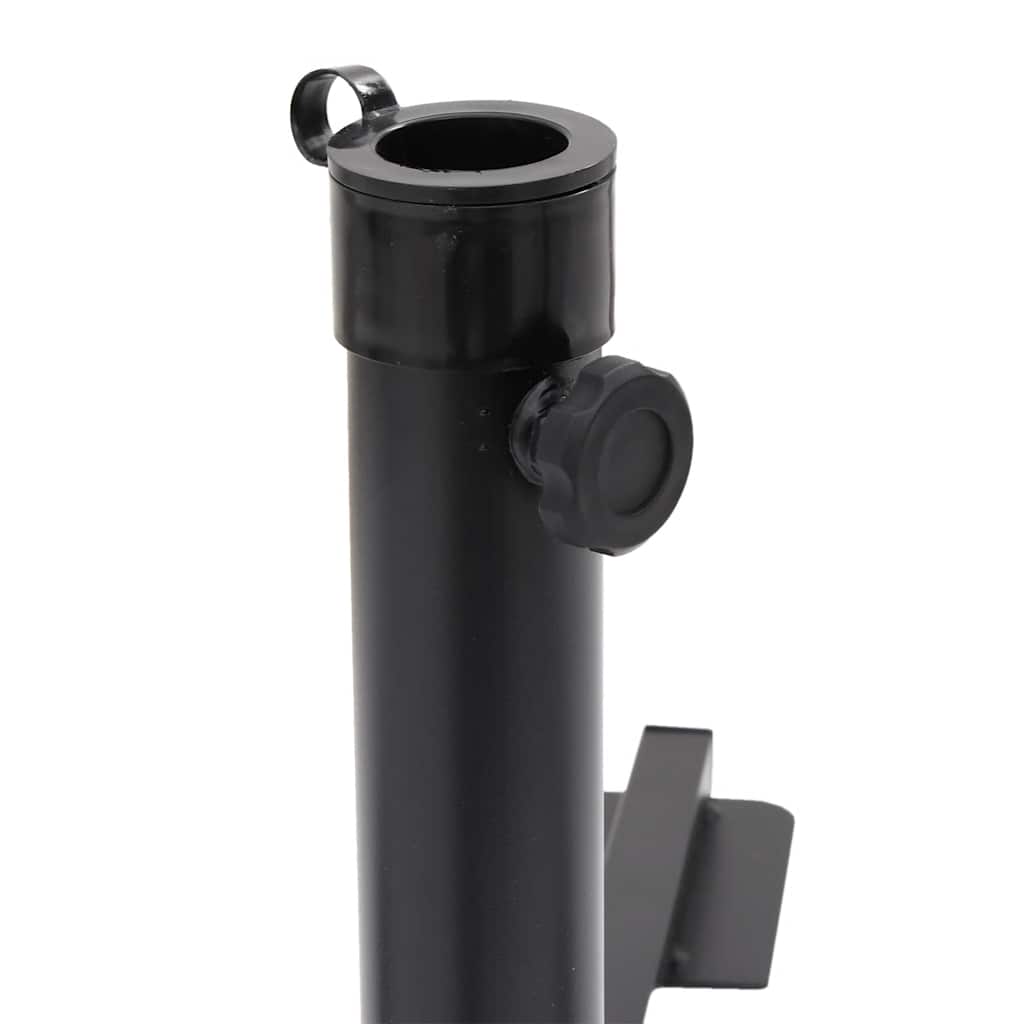 5 Piece Sun Umbrella Base Set Granite and Steel