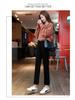 Women's White High-Waist Straight-Leg Stretch Jeans for Summer