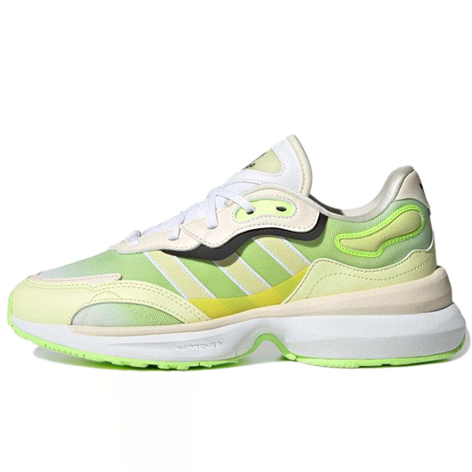 Zentic Wmns Adidas Originals  Pulse Yellow Tint Wonder White  GZ6983 36