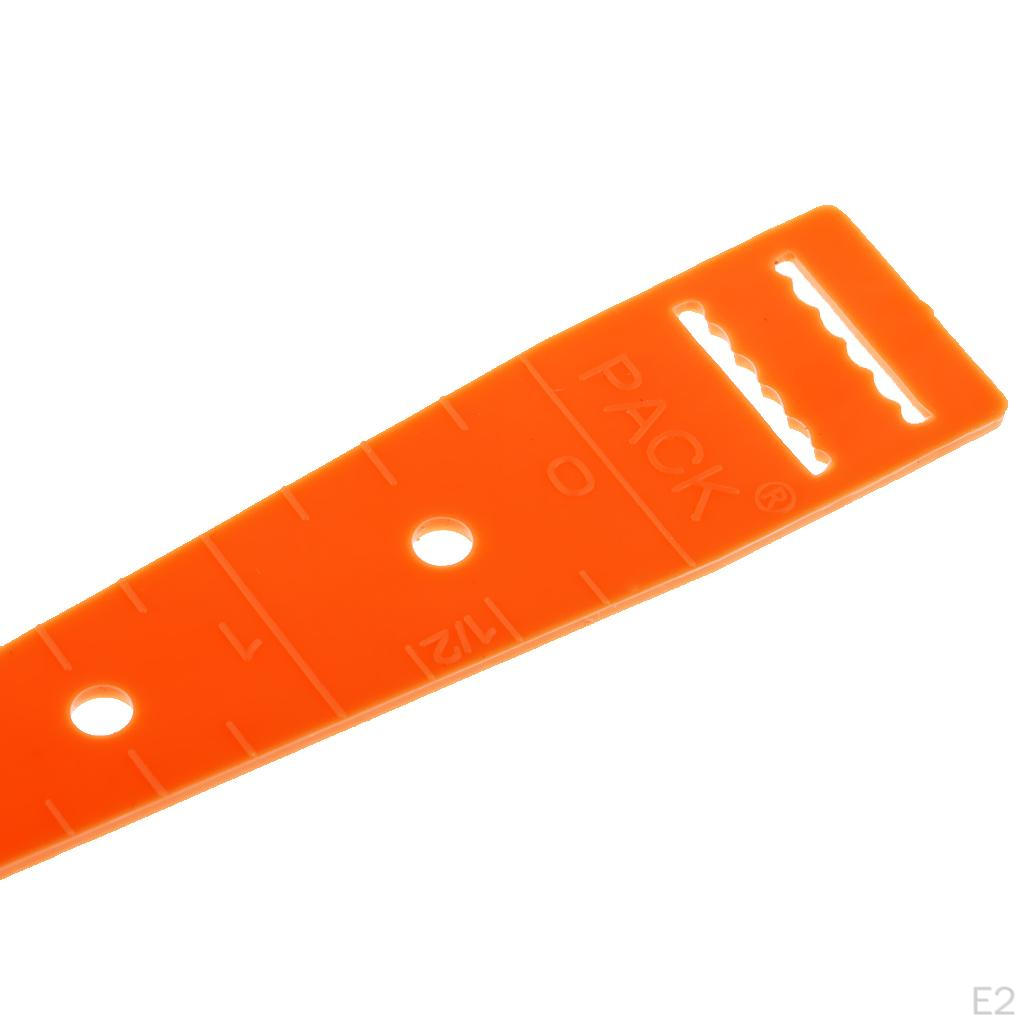 3 Pieces Plastic Elastic Guides Glides Threader 7.5mm, 8.7mm & 10mm Threading Elastic/Ribbon/Bag