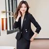 Women's Chic Professional Suit - Elegant White Ensemble, Ideal for Artists, Hosts, and Professionals.