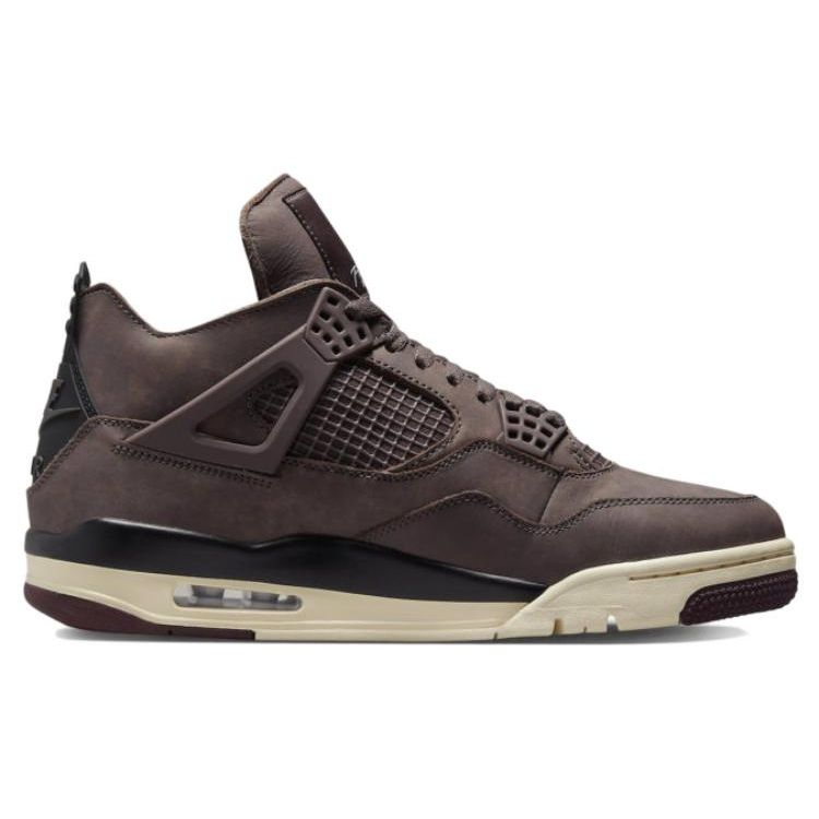 A Ma Maniére x Air Jordan 4 Retro Violet Ore Unisex Sneakers Viola Medio-Ash Nero DV6773-220