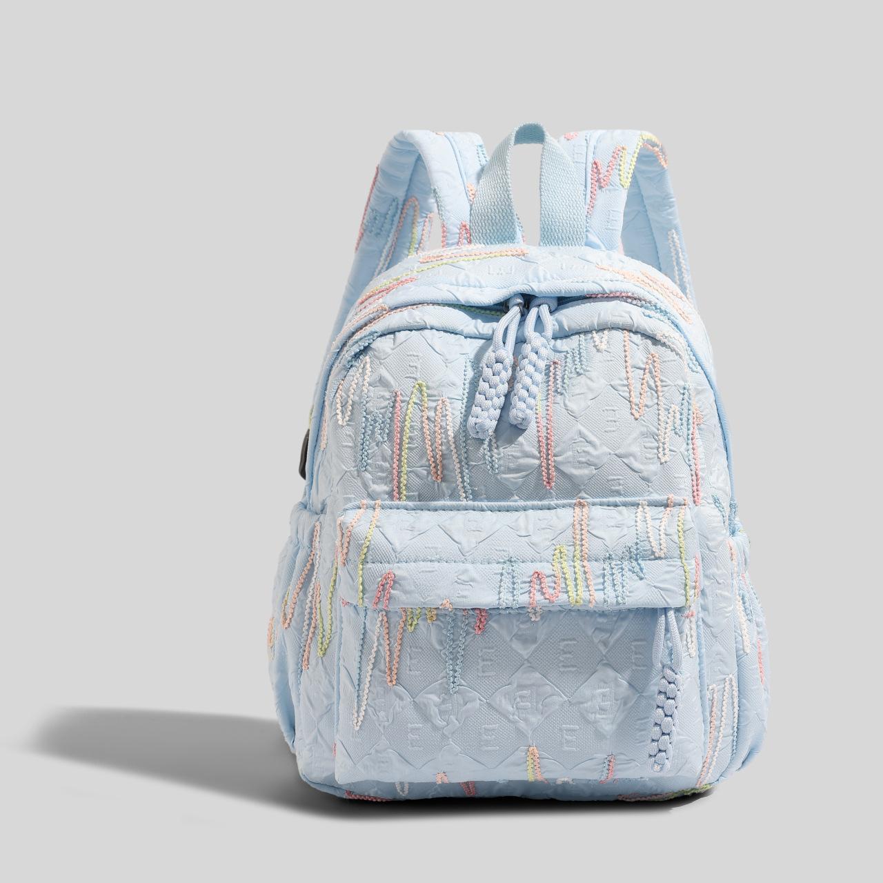 

Japanese ins style versatile travel backpack small female, college student lightweight mommy bag mini backpack small schoolbag 27*12*31