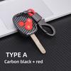 Carbon Fiber Car Key Fob Case Cover For Honda Accord Civic Cr-V Fit Ridgeline