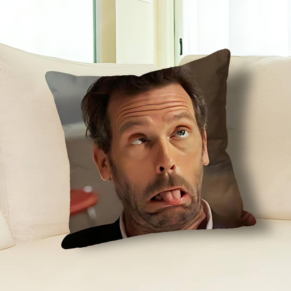 TV H-Houses MD Anime Celebrity Merchandise All-Match Printed Pillow Case Sofa Car Office Room Decoration Protector