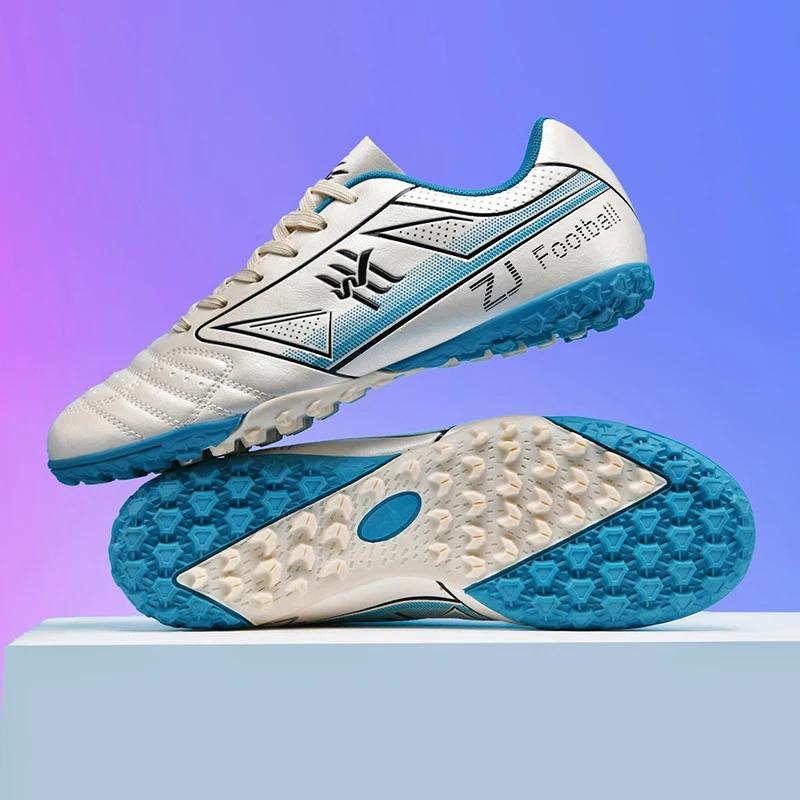 New Men Football Boots Grass Outdoor Sport Soccer Cleats Non-Slip Training Shoes Professional Match Sneakers Ultralight Unisex