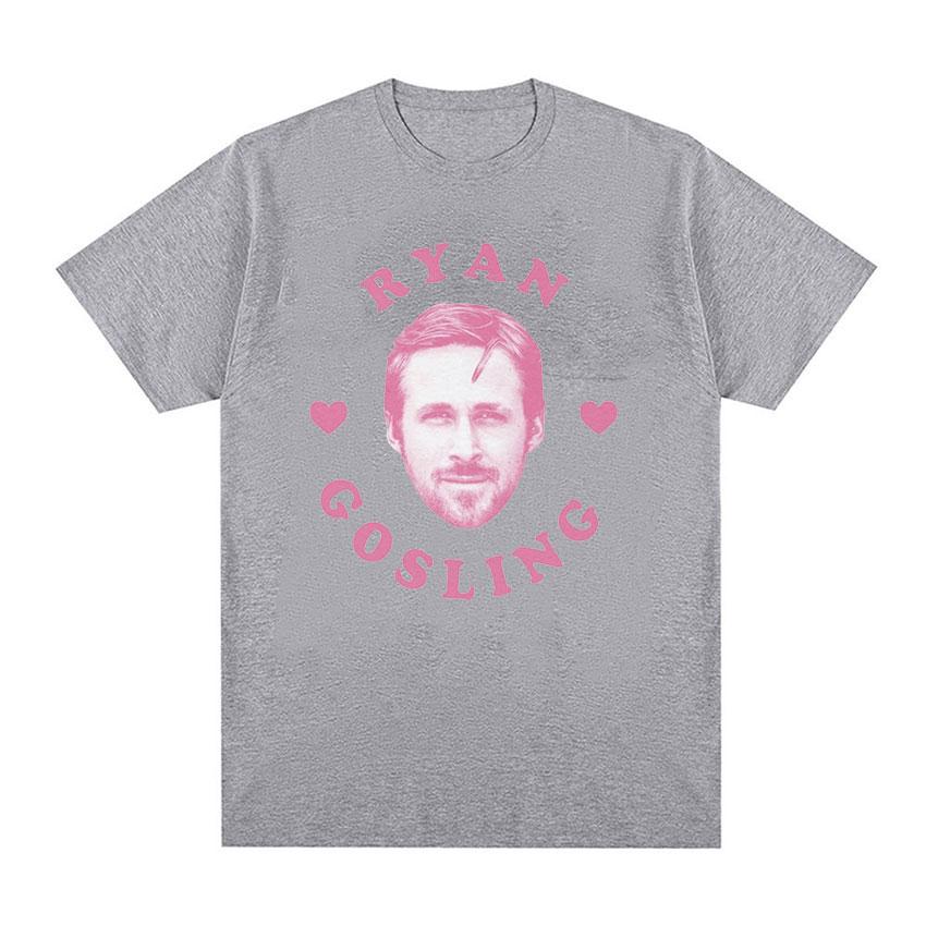 2025Summer I Love Ryan Gosling Meme Graphic Tee Shirt Unisexs Casual Fashion High Quality Tshirt 100 Pure Cotton Printed Tshirt