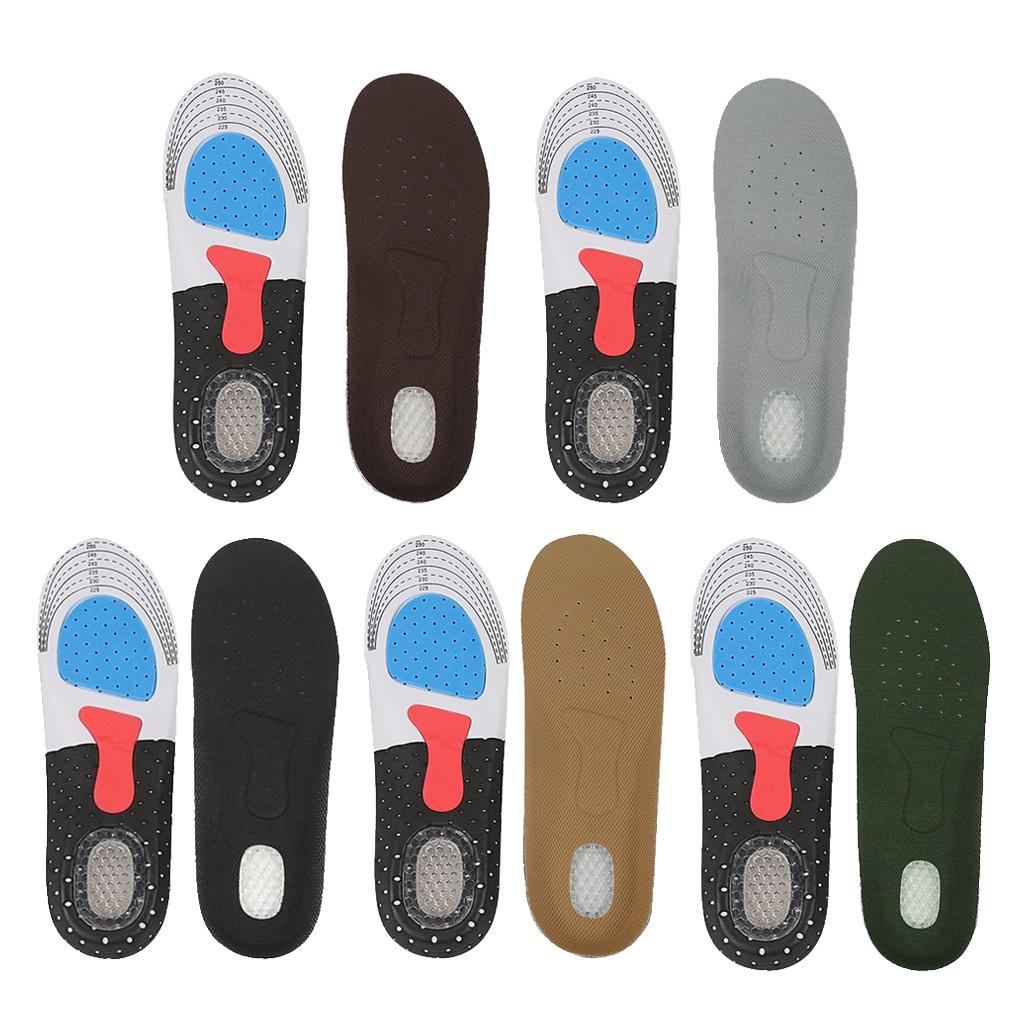 1 Pair Orthotic Support Insoles, Shock Absorption Gel Pad