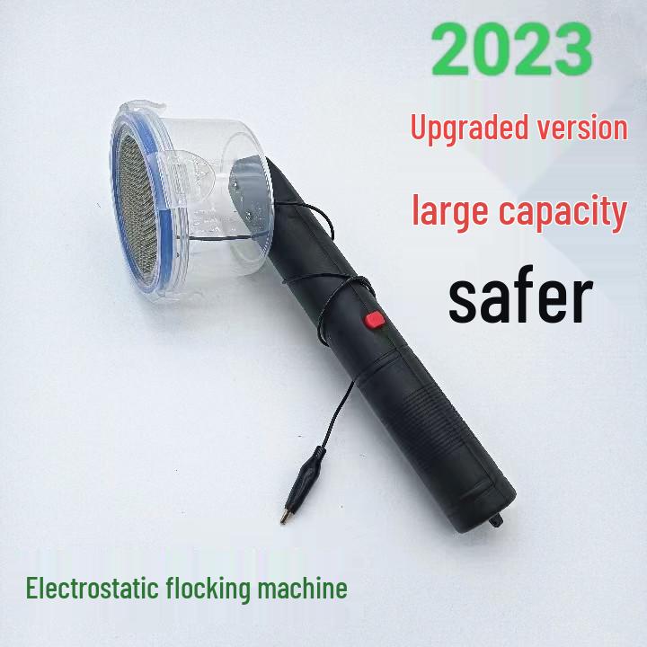 Electrostatic Grass Flocking Tool for Model Terrain and Garden Landscaping