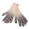 1 Pair Women Fall Winter Gloves Gradient Contrast Color Knitted Five Fingers Stretchy Anti slip Thermal Windproof O