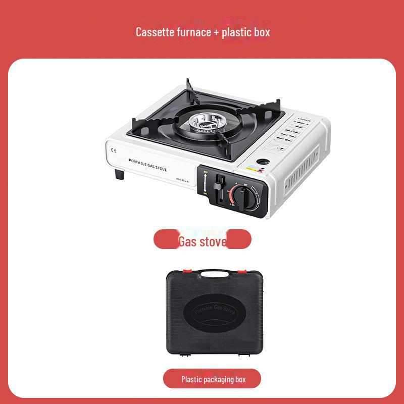 Compact Butane Gas Stove for Outdoor BBQ and Household Use