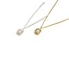 Wind Pearl Shell Summer Necklace Women'S Bow Does Not Fade Design Sense Collarbone Chain Jewelry