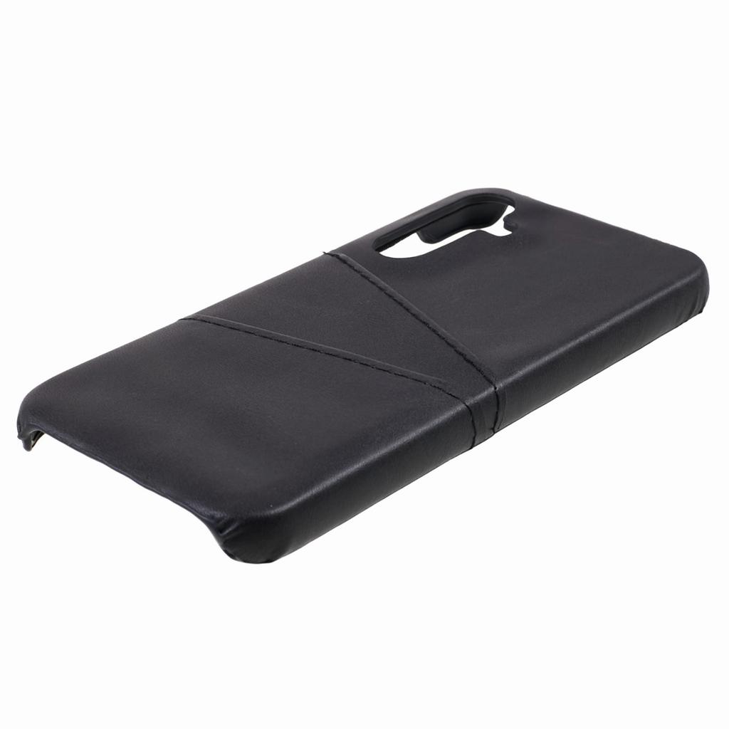 For Samsung Galaxy S24 Case Anti-Drop PU+PC Phone Cover with 2 Card Slots