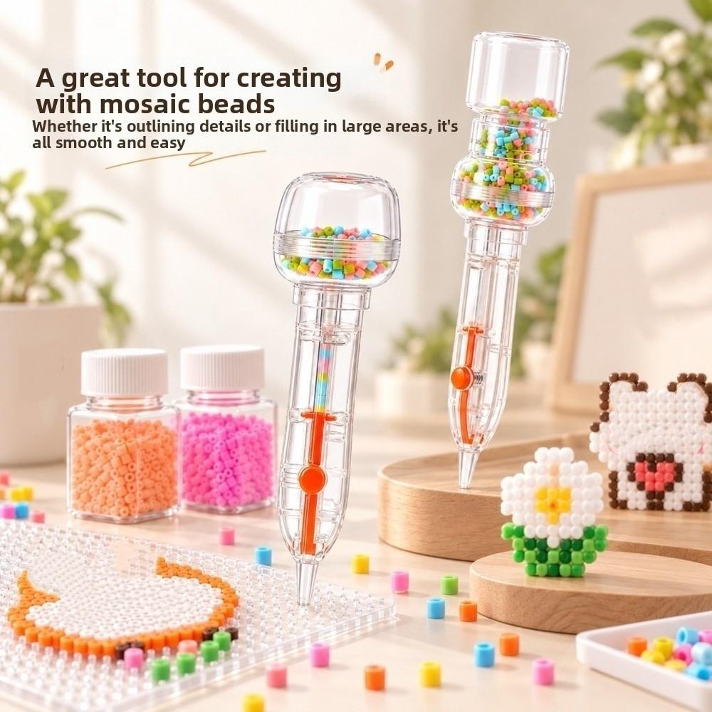 Precision Tip Bead Dispenser Pen Smooth Release DIY Fuse Bead Pen Birthday Gift