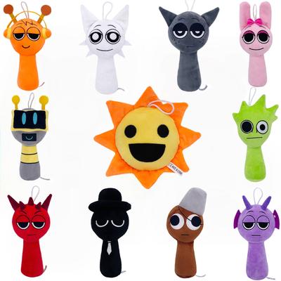 2025 New Hot Sprunki Plush Stuffed Dolls Game Toys Cartoon Cute Soft Stuffed Pillow Toy Kids Birthday Christmas Gifts
