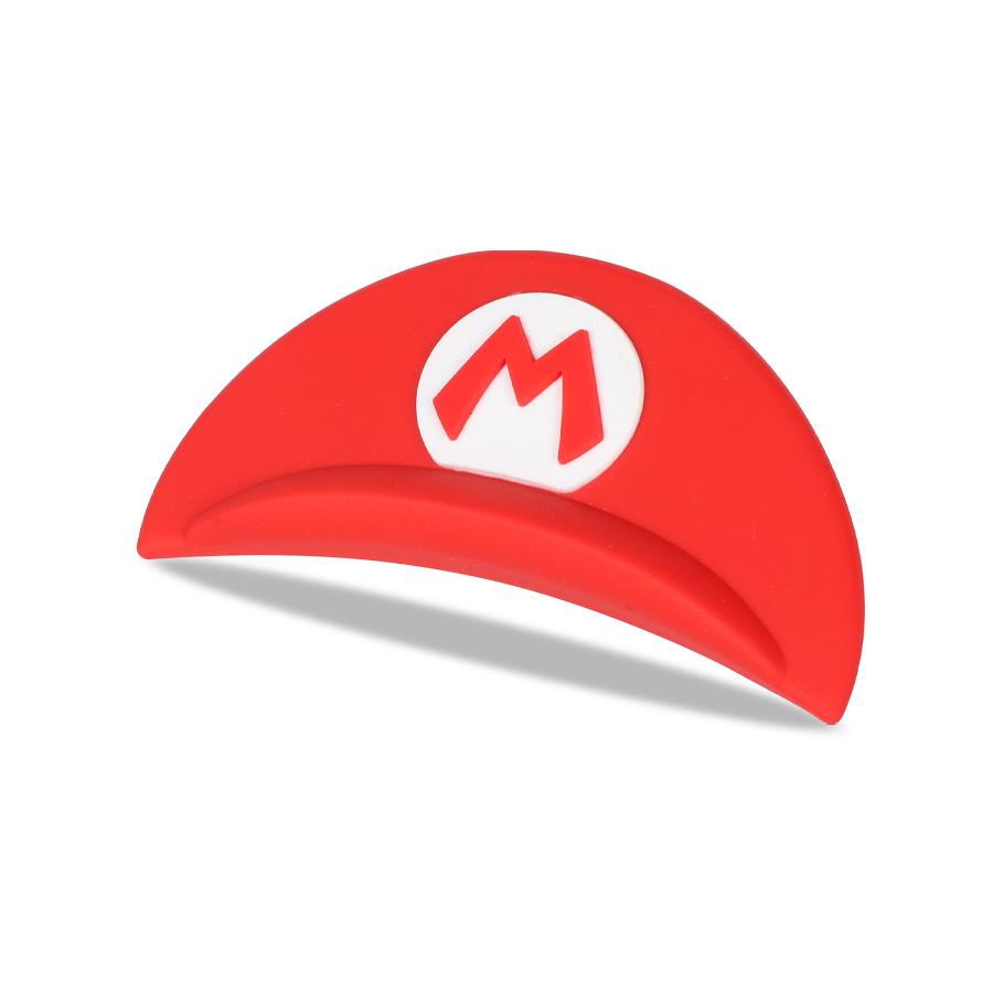 Suitable for most car models 3D Waterproof Christmas Santa Hat Stickers for Tesla Personalized Creative Car Logo