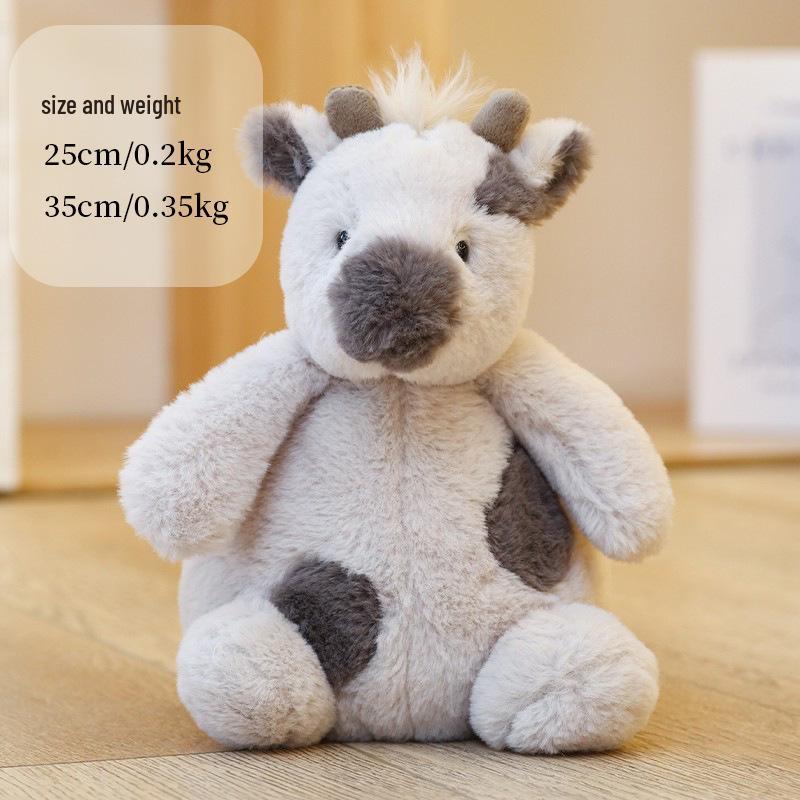 Chubby Animal Plush Doll - Cute Birthday Gift & Comforting Toy