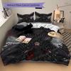 Dragon Throne Bedding 3 Piece Set Hd Print Duvet Cover Pillowcases For Teens Adult Bedroom Decoration Christmas Gift C9211412