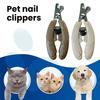 Spring Pet Nail Clippers Stainless Steel Blade Dog Nail Trimmer Cat Nail Cutter with Safety Guard To Avoid Over-Cutting for Safe Precise Trimming