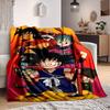 1PC Dragon Ball Blanket Soft Warm All Season Throw for Sofa, Bed, Car, Office Vibrant Colorful Design, Durable & Cozy Gift