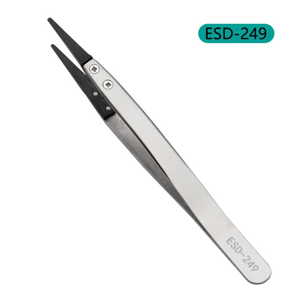 Industrial Tweezers Curved Straight Detachable Industrial