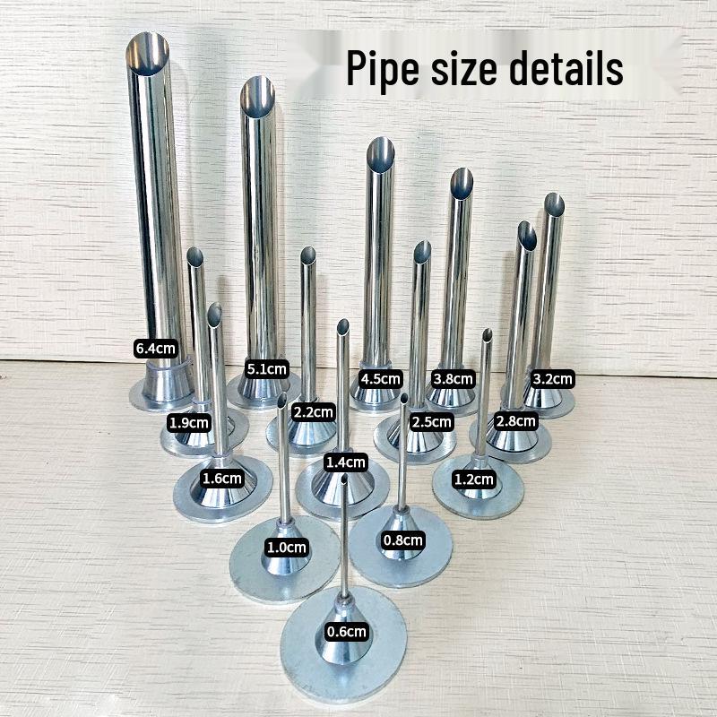 Cotton Filling Machine Accessories: Filling Tube, Small Down Nozzle, Horn, Switch, Air Nozzle, Filling Head.