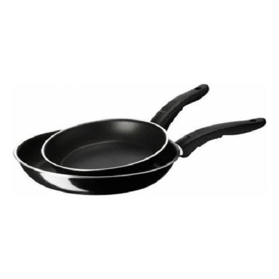 

Набор из 2 черных тефлоновых сковород