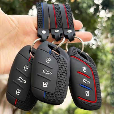 Llavero para MG GT 2026 ZS ZX HS GT MG5 VE MG6 Funda de Silicona para Mando de Coche Cubierta carcasa de llave llavero