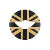 Leather Car Steering Wheel Sticker For Mini Cooper J01 J05 U25 F66 R50 R52 R53 R55 R56 R60 R61 F54 F55 F56 F60 Car Accessories