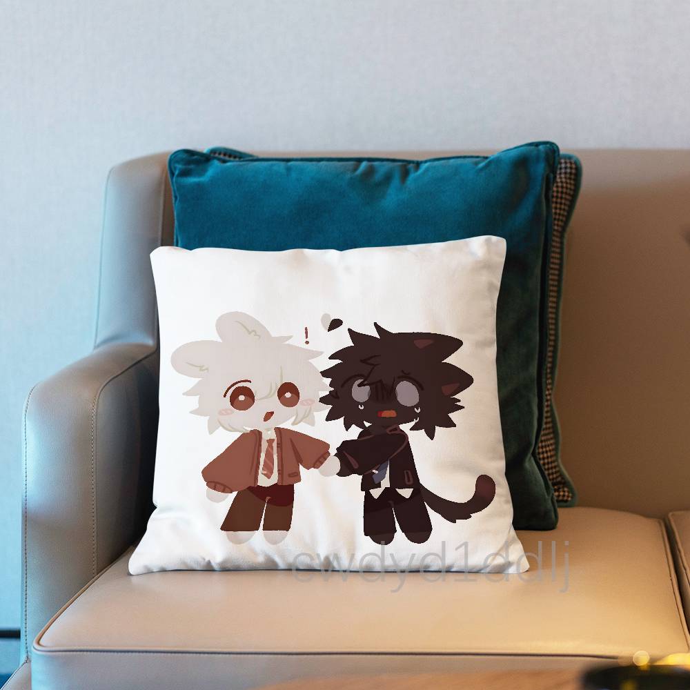 Anime SSaihate Station Pillow Case Cover Square Sofa With For Pattern Comfortable Cushion Suitable Of Room