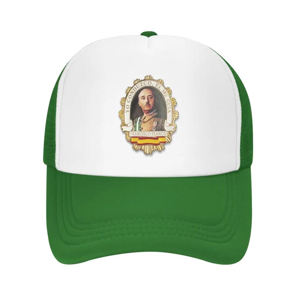 Custom Francisco Franco Baseball Cap for Unisex Women Personalized Breathable Spain Leader Trucker Hat Outdoor Snapback Dad Hats