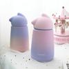 Gradient Cat Shaped Thermal Coffee Cup Stainless Steel Insluated Vaccum Water Bottle Mini 320ML Keep Hot/Cold