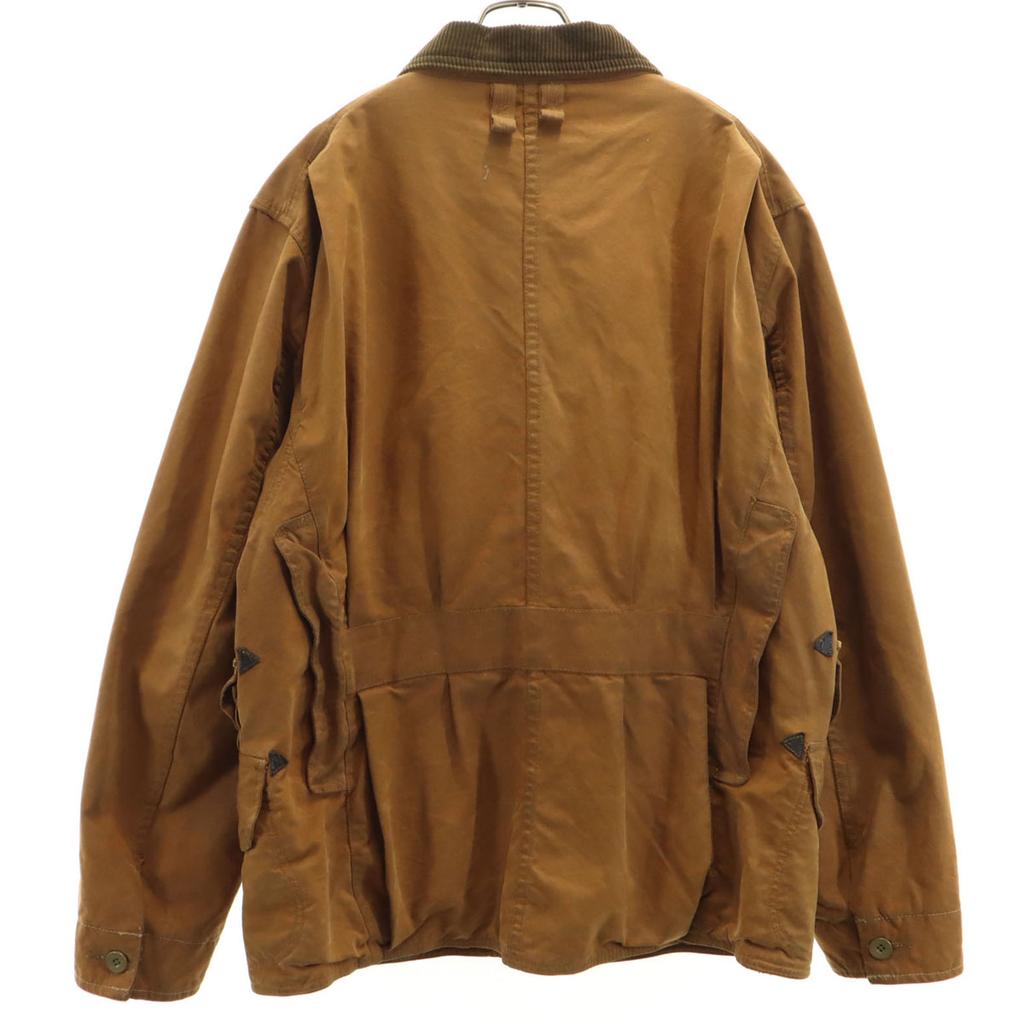 Polo by Ralph Lauren Oil Coating Hunting Jacket L Brown Men's Used