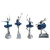 Ballerina Dancer Statue Desk Ornament Ballet Girl Figurine Figure Sculpture for Living Room