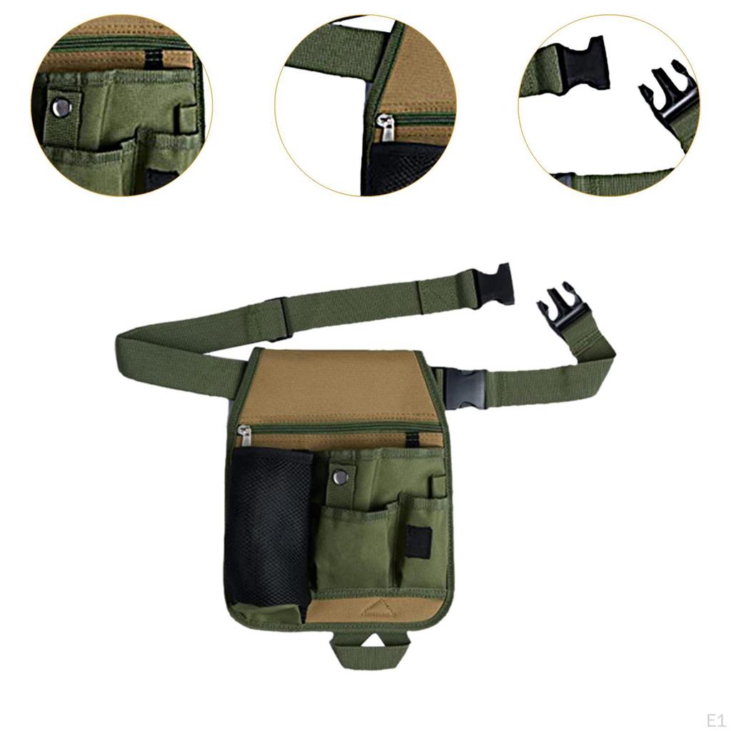 Gartenwerkzeuggürtel, verstellbare Hüfttasche für Floristen, Gartengeschenke