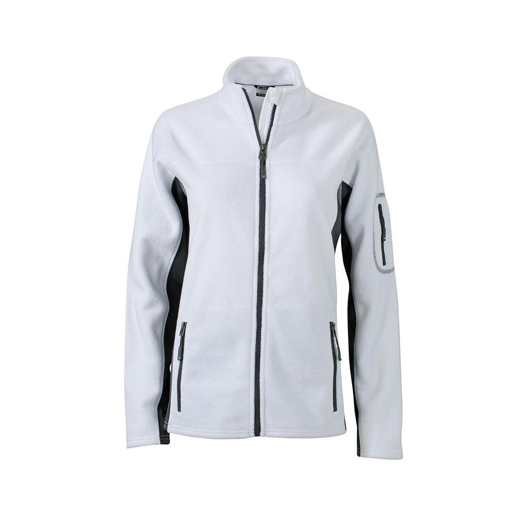 James and Nicholson Womens/Ladies Strong Work Fleece Jacket